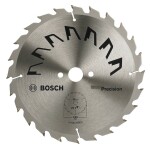 Bosch Accessories Precision 2609256866 tvrdokovový pílový kotúč 190 x 20 mm Počet zubov (na palec): 24 1 ks; 2609256866