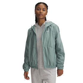 Bunda Under Armour Rival Sport Windbreak Jacket Silica Green/ White M