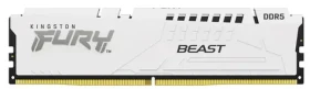 Kingston Fury Beast White 32GB (1x32GB) DDR5 6000MHz EXPO/CL36/DIMM/On-Die ECC/EXPO/XMP/1.35V (KF560C36BWE-32)