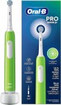 Oral-B Junior Base zelená / Elektrická detská zubná kefka / oscilačná / časovač / senzor tlaku / od 6 rokov (743027)