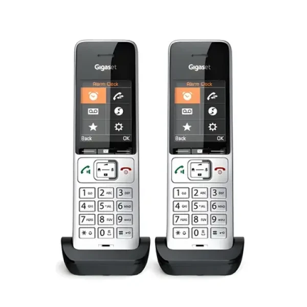Gigaset COMFORT 500HX duo strieborno-čierna / DECT slúchadlo / sada 2 ks (L36852-H3061-R101)