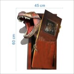 Veselá Stena Samolepka Dinosaurus útočí