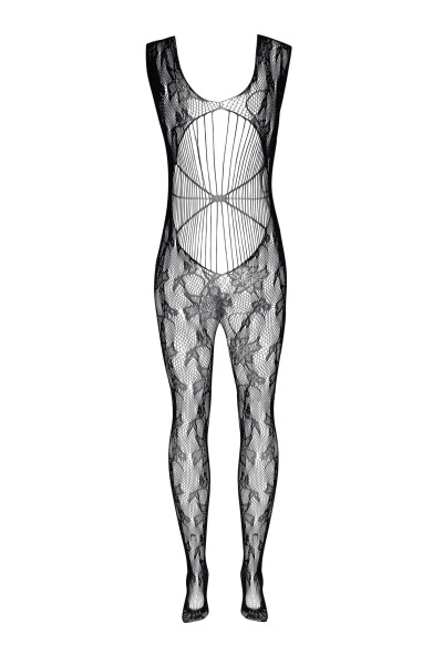 Bodystocking Kiara - BEAUTY NIGHT FASHION černá S/L