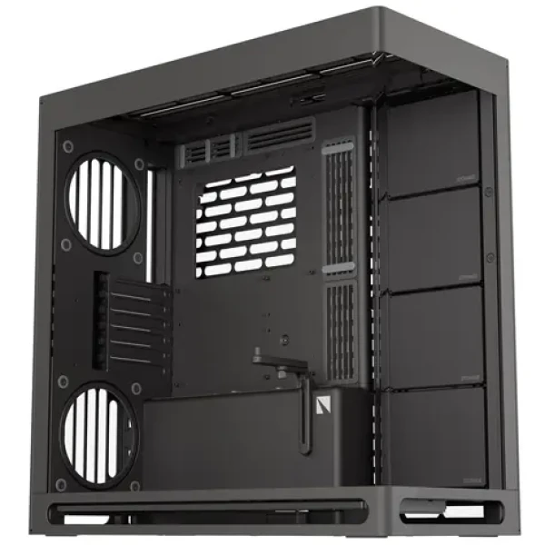 HAVN HS 420 čierna / E-ATX / 2x USB-A 3.2 / 1x USB-C 3.2 / bez zdroja / priehľadná bočnica (HVN-CA-HS420-06)