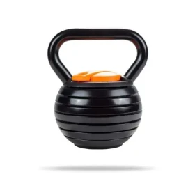 Nastaviteľný kettlebell 3,4-18 kg - GymBeam (čierna) (49009-1-black)