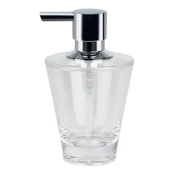 Spirella MAX Acryl dávkovač mydla priehľadný / plast (7610583135551)