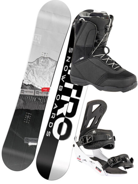 Nitro PRIME pánsky snowboardový set