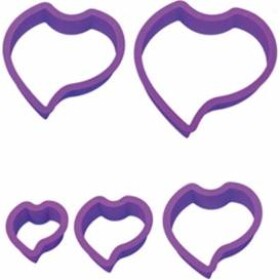 5-dielna súprava vykrajovacích formičiek Lirio - Decora - Decora