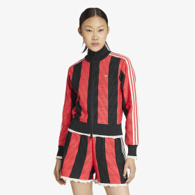 Mikina adidas Firebird Tracktop Black/ Semi Lucid Red XS