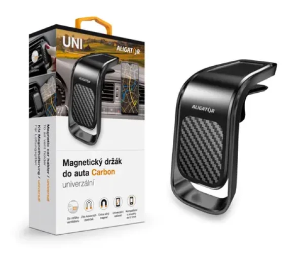 Aligator Magnetický držiak do auta HA15 Carbon / univerzálny (HA15)