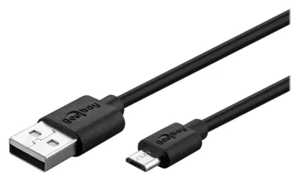 Goobay Micro-USB / Nabíjací a dátový kábel / 2 m (38660)