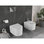 MEXEN/S - SOFIA WC misa rimless + sedátko, biela 30540400