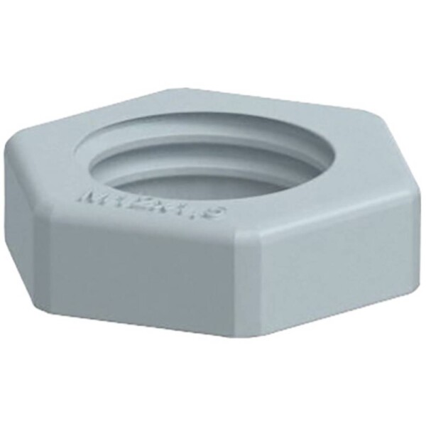 OBO Bettermann 116 M12 SGR PA poistná matka PG12 plast tmavosivá 100 ks; 2048752
