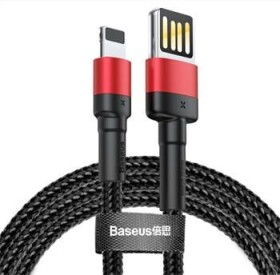 Baseus CALKLF-G91 Kábel USB-A (M) - Lightning (M) 1 m čierno-červený (CALKLF-G91)