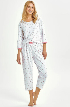 Taro Elodie 3432 3/4 S-L Z25/26 dámske pyžamo bílá M