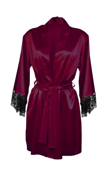 DKaren Housecoat Adelaide Crimson Crimson