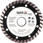 YATO Kotúč diamantový rezný turbo 115x22,2x2,4 mm / Rezný kotúč / Turbo