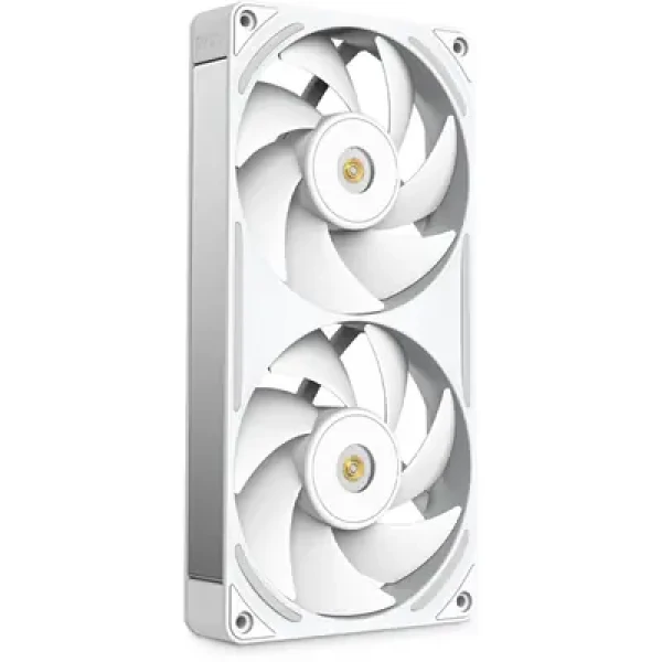 NZXT F240X RGB čierna / Ventilátor / 2x 120mm / Fluid Dynamic Bearing / 41 dB @ 2300 RPM / 75.5 CFM (RF-U24PN-W1)