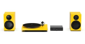 Pro-Ject Colourful Audio System E Satin Yellow / All-in-one Hi-Fi systém s gramofónom (9pcasesy)