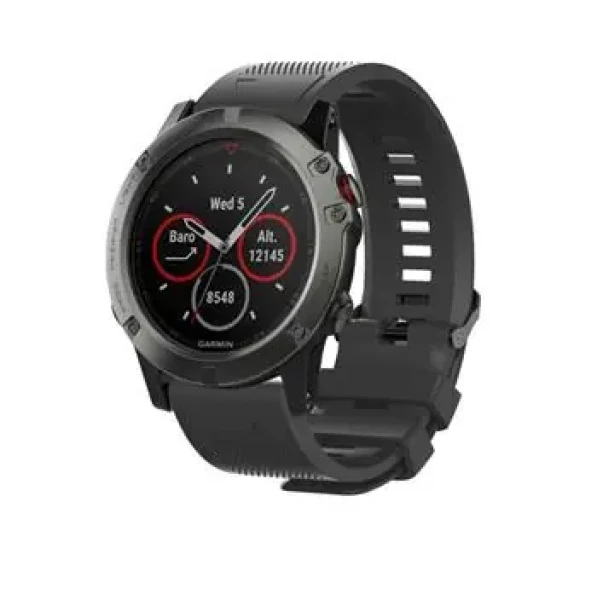 Tactical 668 Silikónový Remienok pre Garmin Fenix 5X amp; 6X QuickFit 26mm čierna (8596311120008)