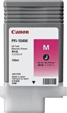 Canon Canon originálny ink / Toner PFI104M, magenta, 130ml, 3631B001, Canon iPF65x, 75x, 765