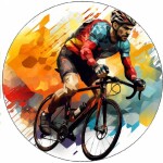 Jedlý papier Cyklista 19,5 cm - Pictu Hap
