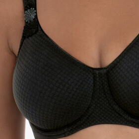 Leni pohodlná tvarovaná podprsenka 5884 čierna - Anita Classix 001 black 75H