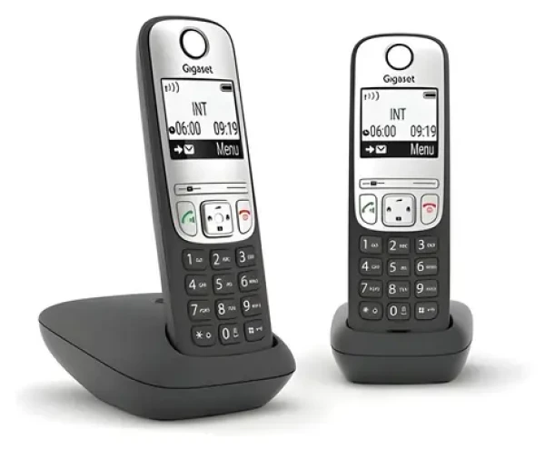 Gigaset A690 Duo čierna / Telefón / DECT / 2 slúchadlá (L36852-H2810-B101)