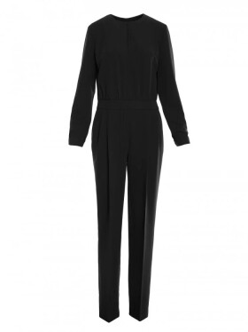 Kombinéza s rozdeleným výstrihom S355 Black - Stylove XL