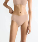 Dámske bavlnené midi nohavičky GO Daily - BROWN - beige 00LZ - SLOGGI BROWN XXL