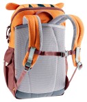Ruksak pre deti Deuter Kikki Mandarine-Redwood