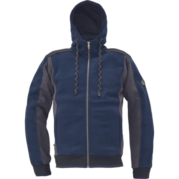 CERVA DAYBORO mikina s kapucí navy L 0306007441003