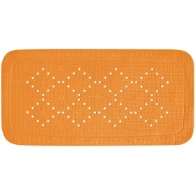 Spirella ALASKA protišmyková podložka do vane oranžová / PVC / 91 x 36 cm