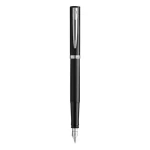 WATERMAN Impression Black CT hrot F / Plniace pero / modrá náplň / darčeková krabička (2225496)