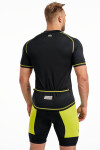 Tričko Rough Radical Cross Sx Black/Lime M