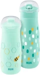NUK Sada fliaš na pitie / 300-450 ml / od 9 mesiacov / zelená (10255012)