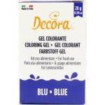Gélová farba modrá 28 g - Decora - Decora
