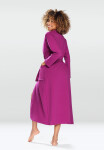 DKaren Housecoat Melissa Fuchsia