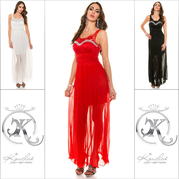 Red-Carpet-Look! Sexy Koucla eveningdress white M