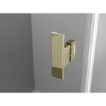 MEXEN/S - Mist T sprchovací kút dvere krídlové 110 x 80, transparent, zlato 8A4T-110-080-50-00