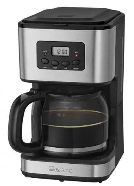 Clatronic KA 3642 / prekvapkávač / 12-14 šálka / 900 W / LCD hodiny (4006160633375)