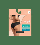 Dámske nohavičky ZERO Microfibre 2.0 Hipster 2P - BLACK - čierne 0004 - SLOGGI BLACK XS