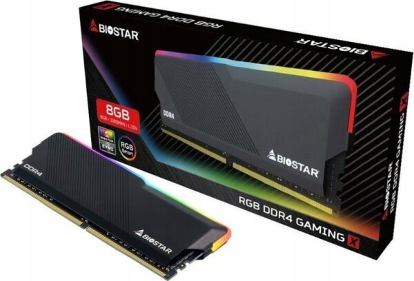 Biostar Pamięć DDR4 Biostar 8GB 3200MHz HYNIX UDIMM 1.35V Gaming Xseries