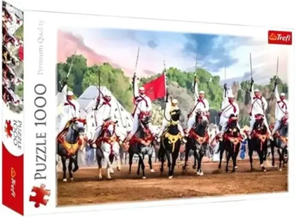 Trefl Puzzle Útok jazdcov