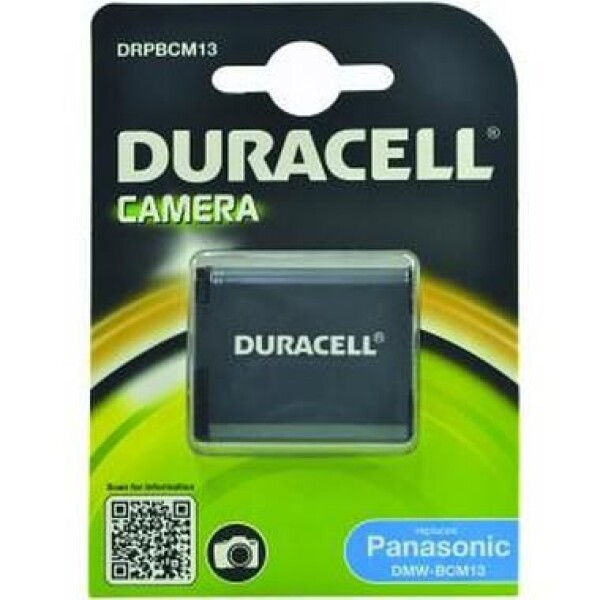 DURACELL Batéria - DRPBCM13 pre Panasonic DMW-BCM13 / čierna / 1000mAh / 3.7V (DRPBCM13)