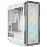 Corsair iCUE 5000T RGB midi tower PC skrinka biela; CC-9011231-WW