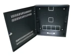 Xtendlan Nástenný rozvádzač 540x150x550 čierna / Nástenný rozvádzač / 19" / 2U + 4U (WER-541555U4-BL)