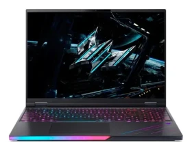 Acer Predator Helios 16 (PH16-73-919G) čierna / Herný notebook / 16" WQXGA OLED 240Hz / Intel Core Ultra 9 275HX (NH.QW2EC.001)
