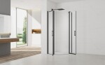 Sprchovací kút štvrťkruh 90x90 cm SAT Fusion SATFUSP90CT SATFUSP90CT