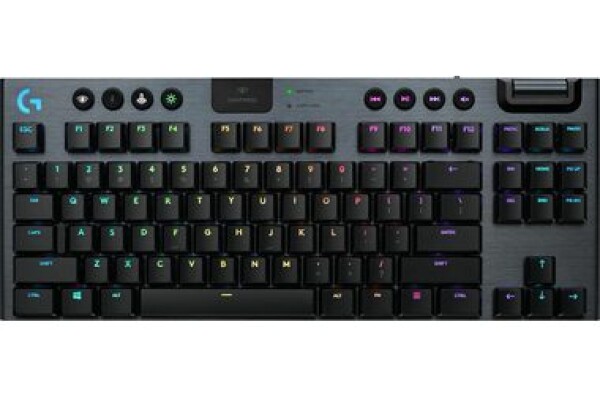 Logitech G915 TKL DE Tactile čierna / bezdrôtová herná klávesnica / Bluetooth / Lightspeed / RGB podsvietenie (920-009496)